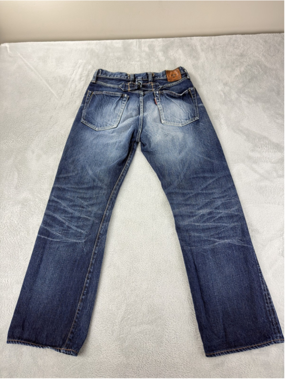 Represent Jeans Mens 28x30 Blue Skinny Slim Distressed Light Wash Denim Italy